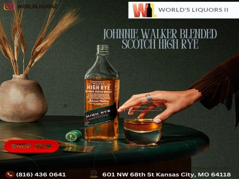 Johnnie Walker Blended Scotch High Rye