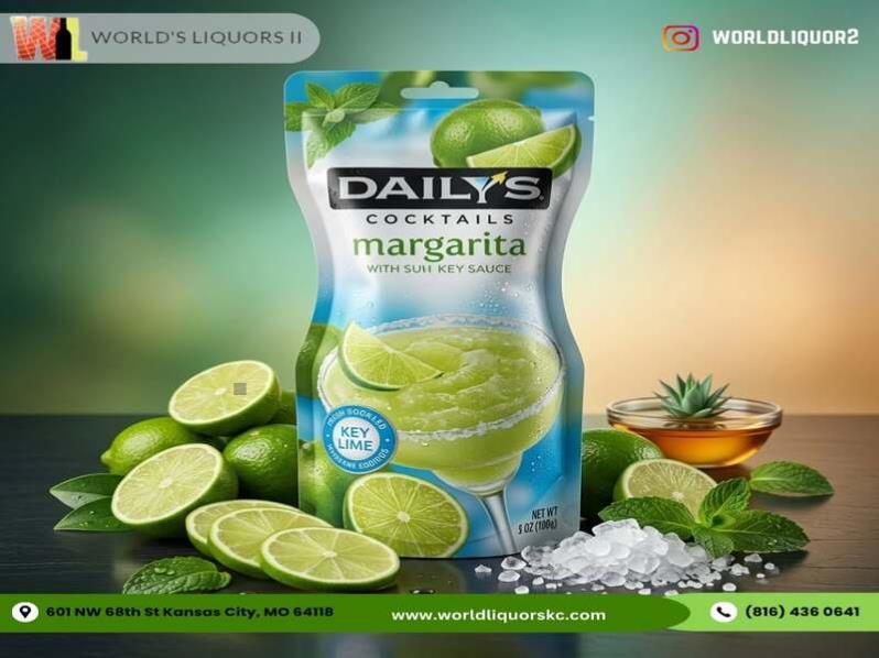 Daily's Margarita Frozen Cocktail Pouch