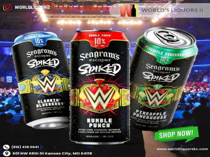 Seagram's Escapes Spiked Raw Premium Malt Beverage