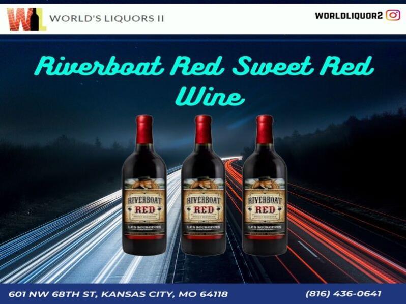 Riverboat Red Sweet Red Wine is available in Kansas City, MO